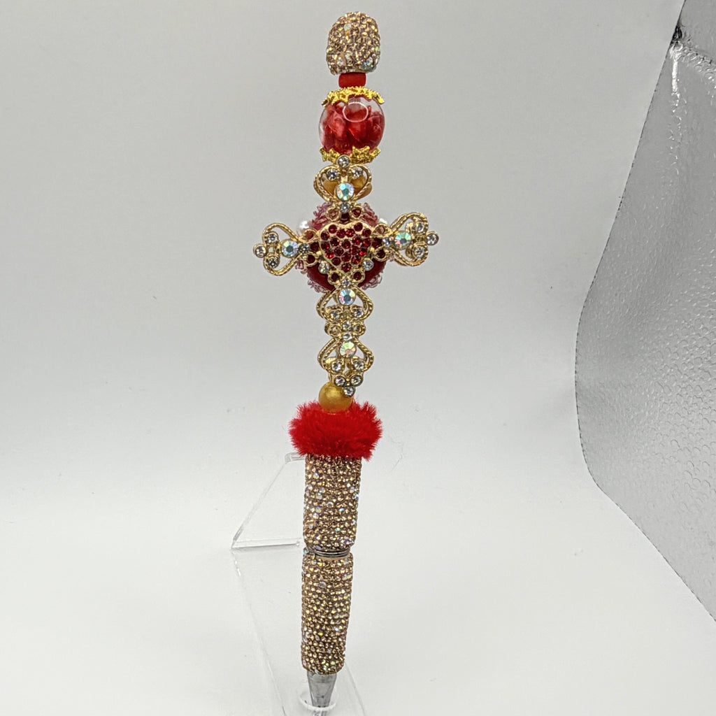 Bold & Glam Beaded Pens – Choose Your Style (Butterfly, Cross, Rhinestone Statement Pens)