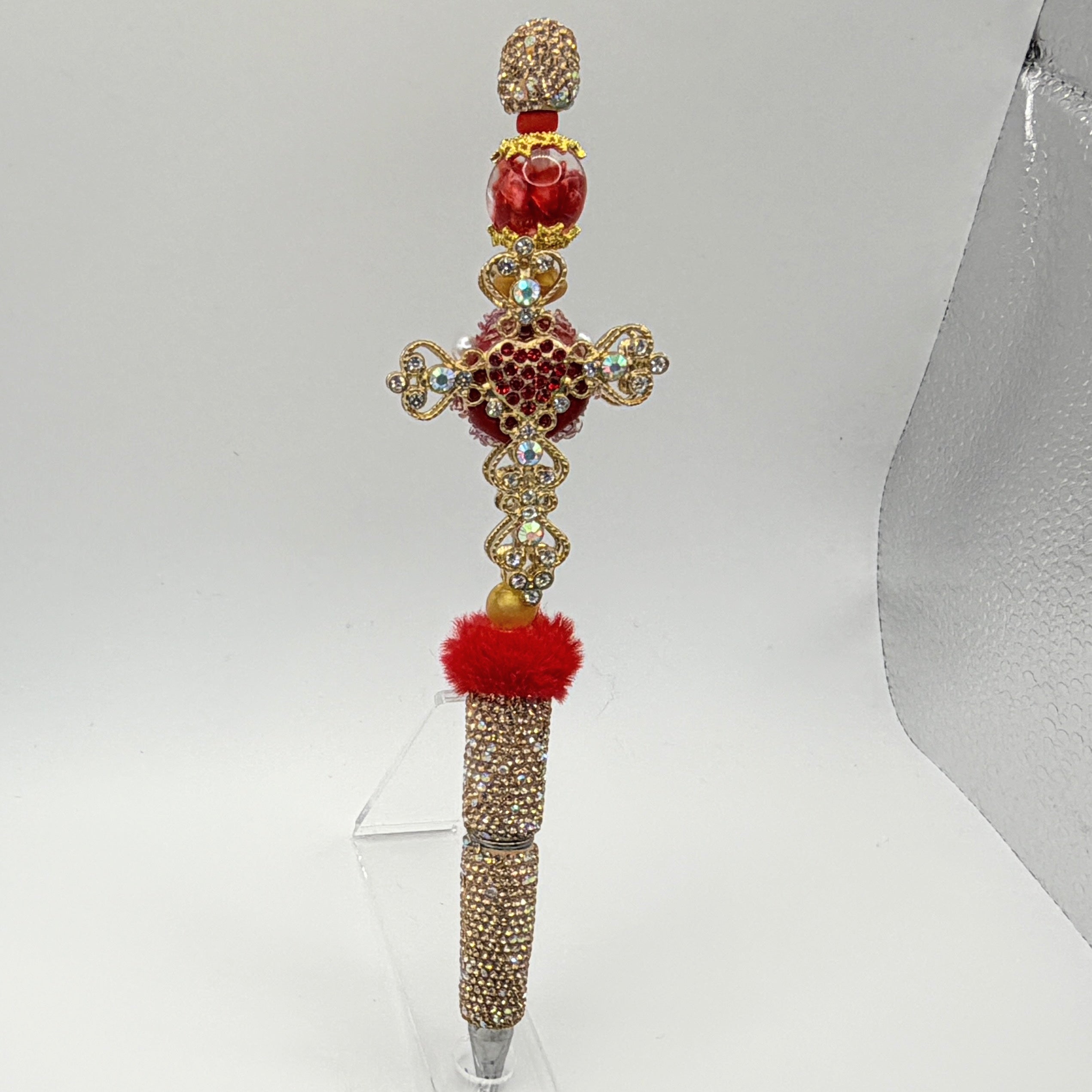 Bold & Glam Beaded Pens – Choose Your Style (Butterfly, Cross, Rhinestone Statement Pens)