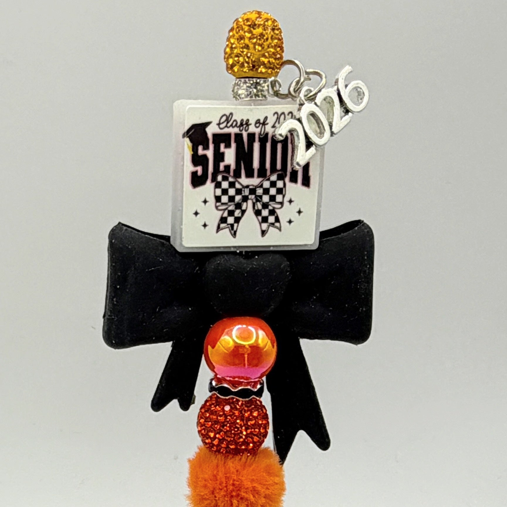 Class of 2026 Graduation Beaded Pens – Bow Graduation Pens – Handmade Senior & Kindergarten Graduation Gifts – Choose Your Style A–H