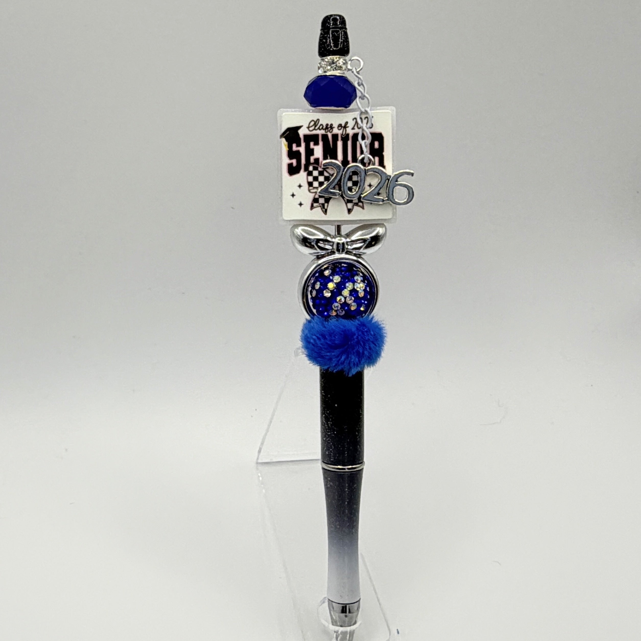 Class of 2026 Graduation Beaded Pens – Kindergarten & Senior Graduation Pens – Handmade Glitter Pens – Choose Your Style A–E