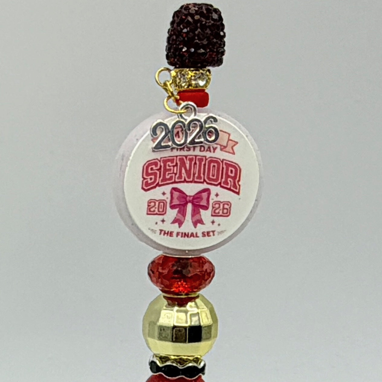Class of 2026 Graduation Beaded Pens – Kindergarten & Senior Graduation Pens – Handmade Glitter Pens – Choose Your Style A–E