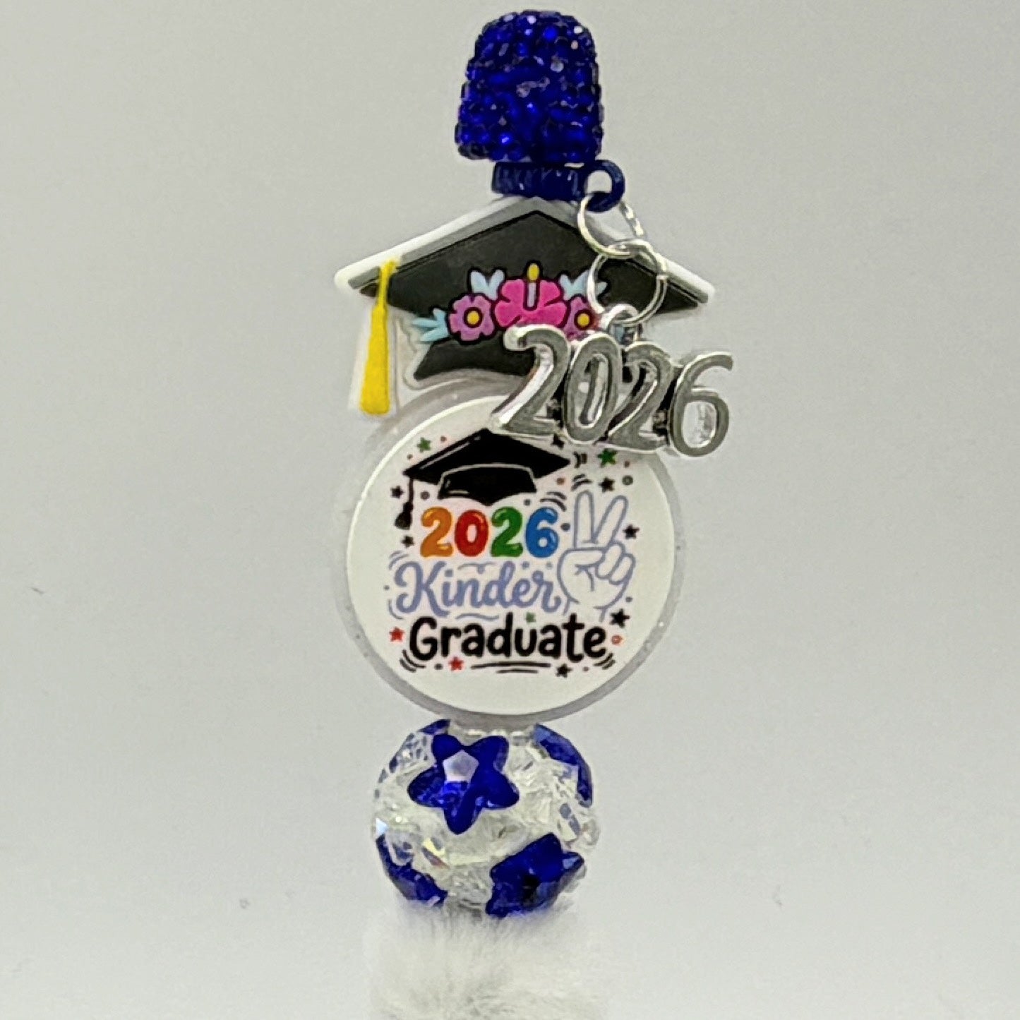 Class of 2026 Graduation Beaded Pens – Kindergarten & Senior Graduation Pens – Handmade Glitter Pens – Choose Your Style A–E