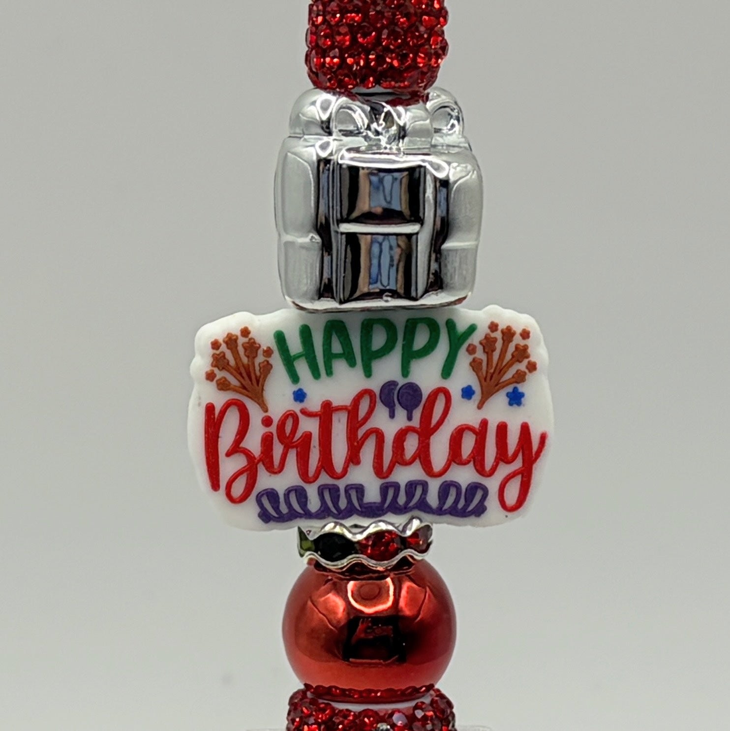 Birthday Celebration Beaded Pen Collection – Choose Your Style A–D 🎉✨