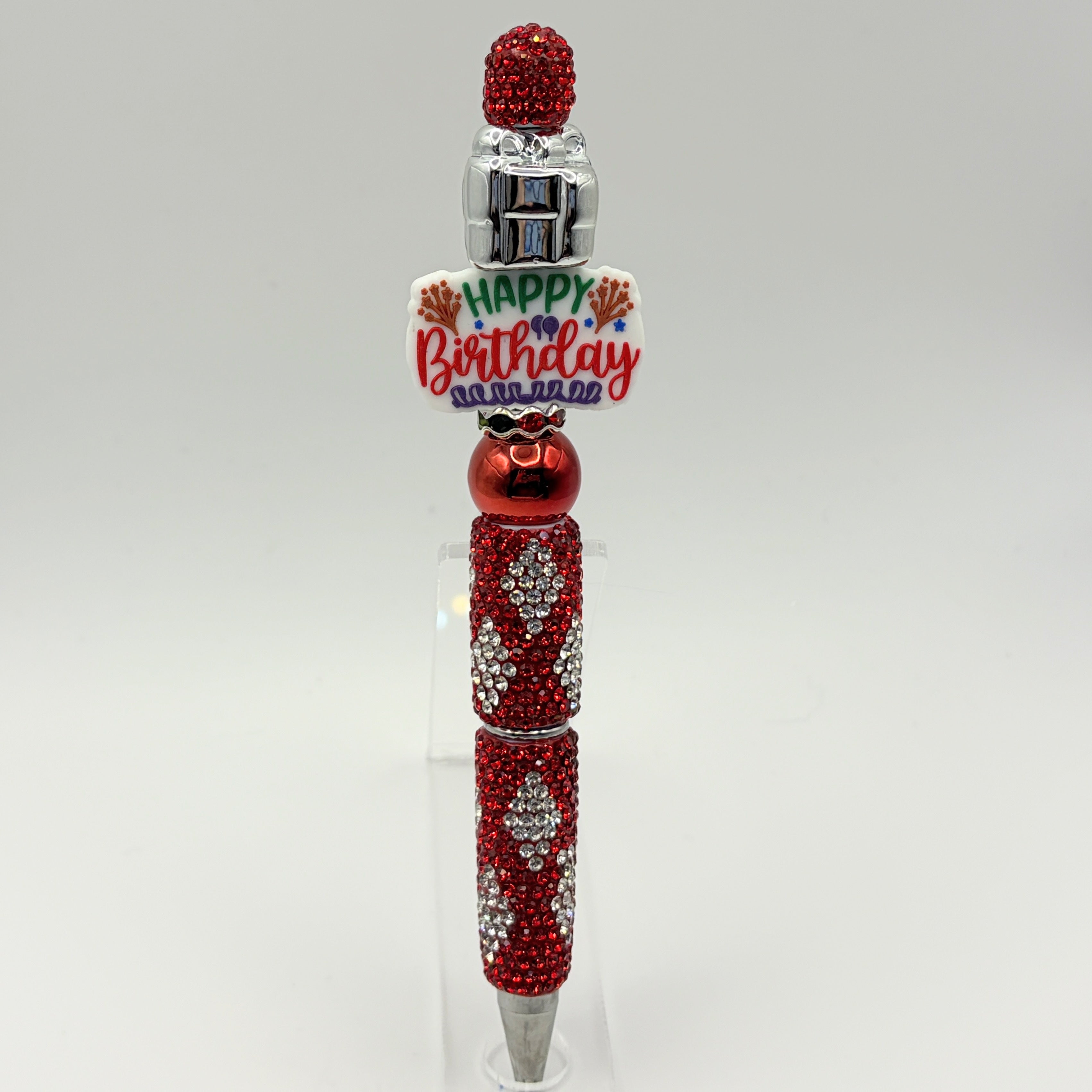Birthday Celebration Beaded Pen Collection – Choose Your Style A–D 🎉✨