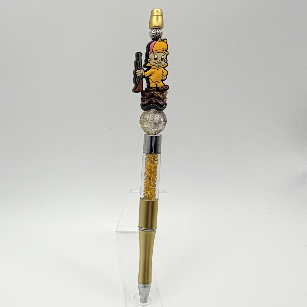 Father’s Day Sports & Outdoors Beaded Pens – Golf, Hunting & Fishing Themes | Choose Your Style A–D