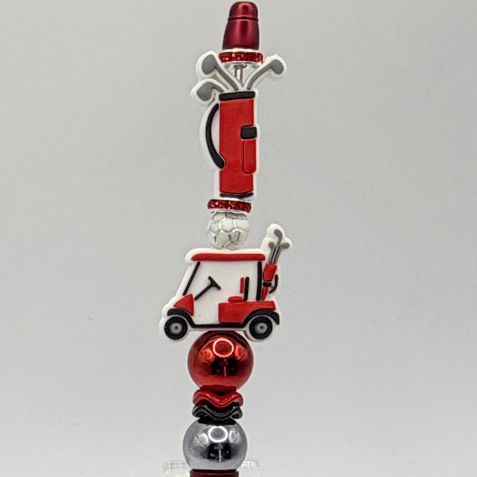 Father’s Day Sports & Outdoors Beaded Pens – Golf, Hunting & Fishing Themes | Choose Your Style A–D