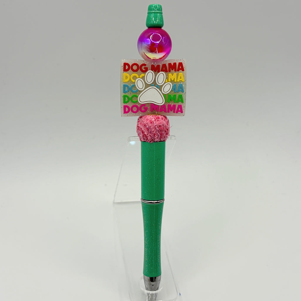 Mom Collection Beaded Pens – Cat Mom, Dog Mom, Dance Mom & More | Choose Your Style A–F
