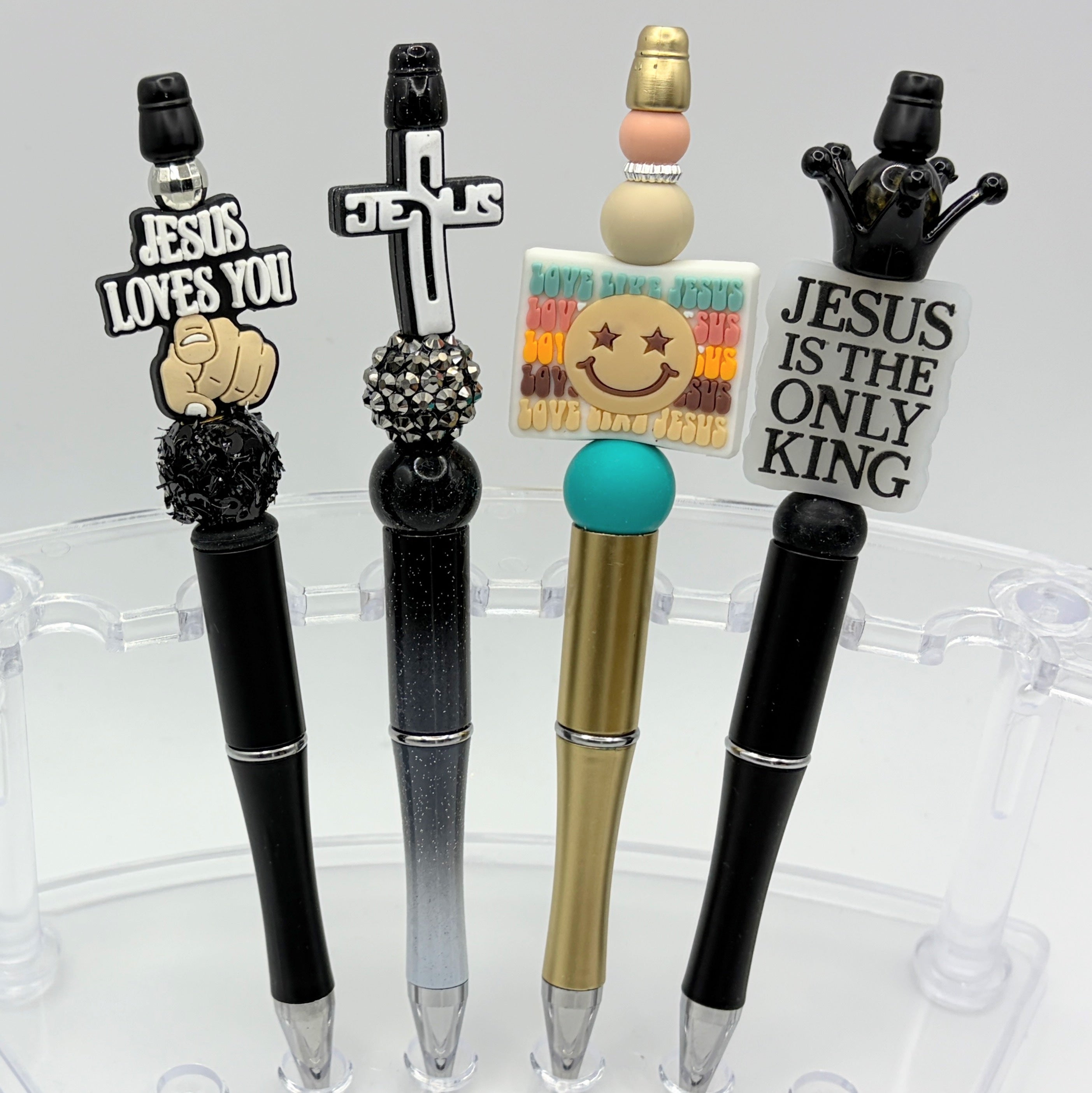 Dad Life Christian Beaded Pen Collection – Choose Your Style A-F