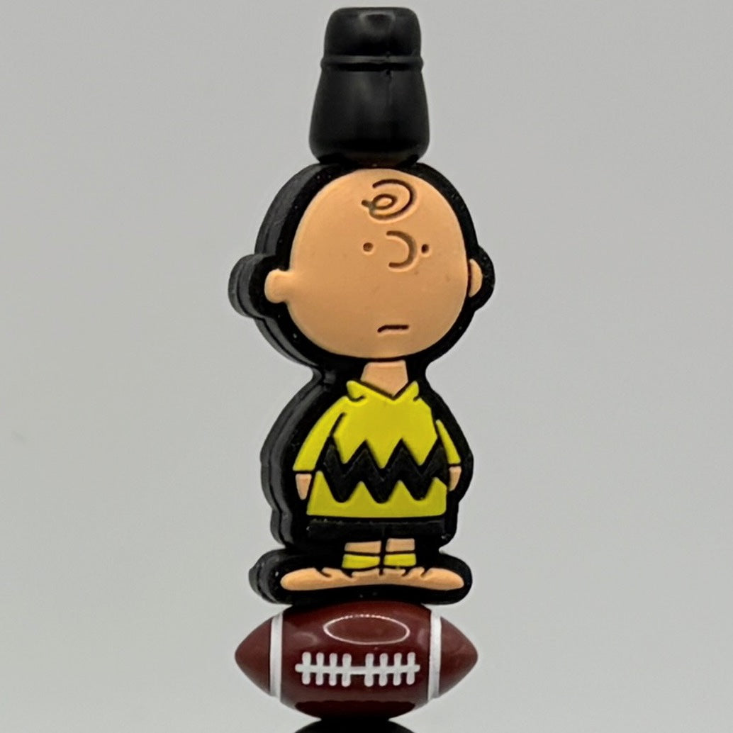 Dad Life Peanuts Character Beaded Pen Collection – Charlie Brown, Woodstock, Snoopy & Sally