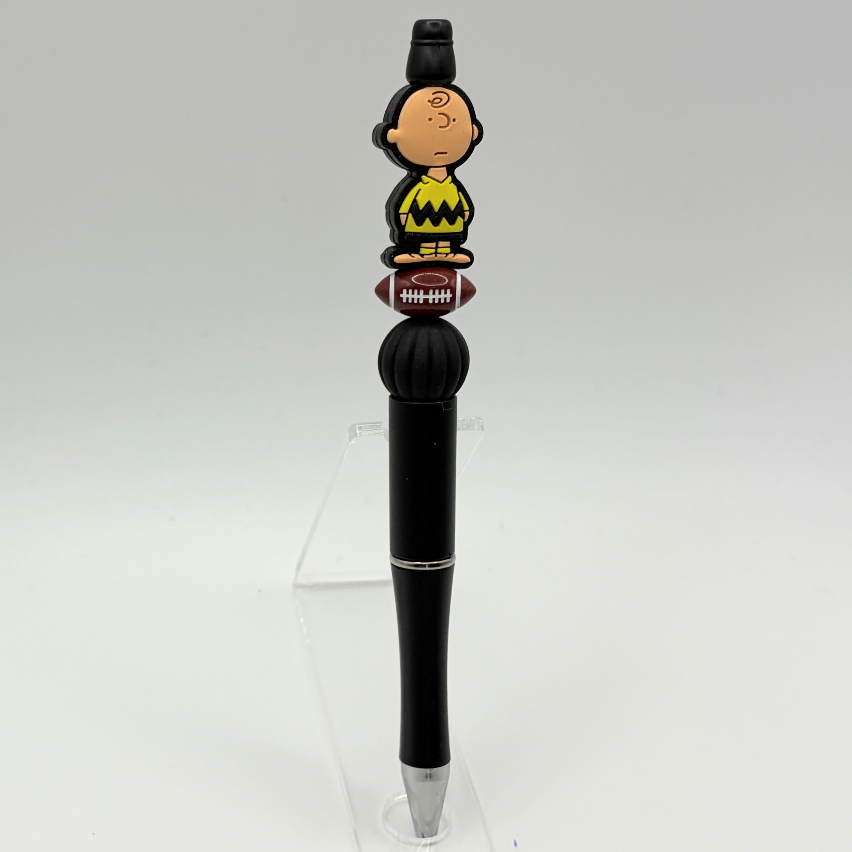 Dad Life Peanuts Character Beaded Pen Collection – Charlie Brown, Woodstock, Snoopy & Sally