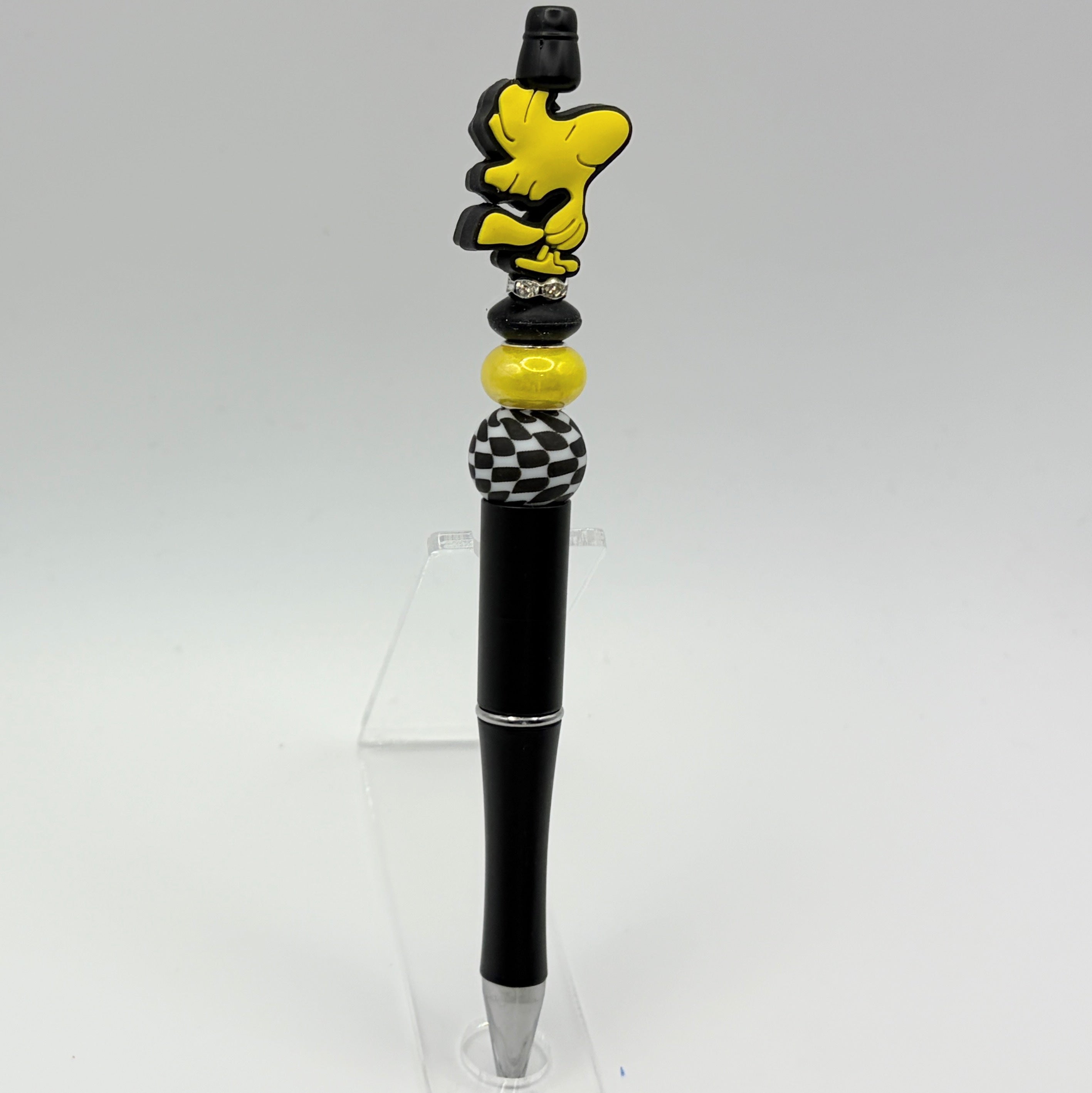 Dad Life Peanuts Character Beaded Pen Collection – Charlie Brown, Woodstock, Snoopy & Sally