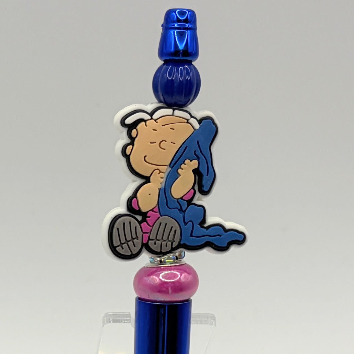 Dad Life Peanuts Character Beaded Pen Collection – Charlie Brown, Woodstock, Snoopy & Sally