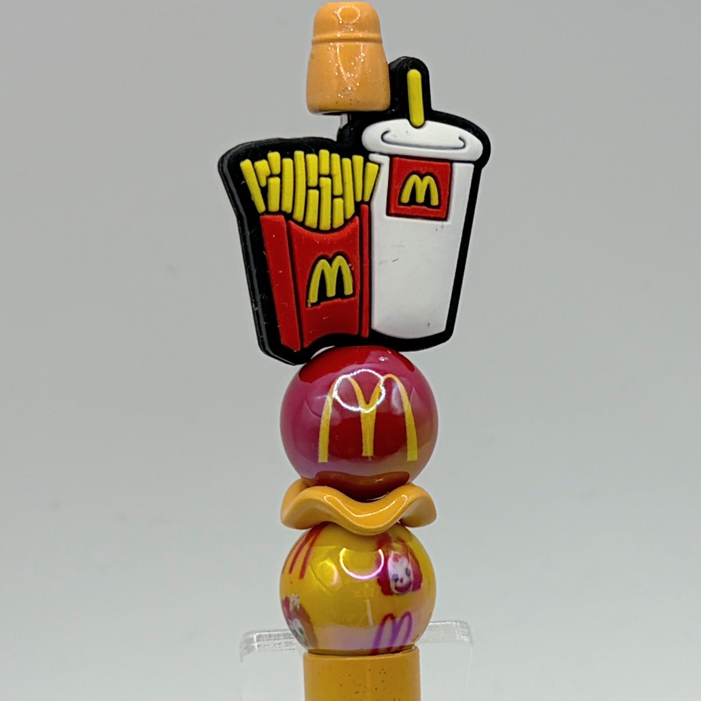 Fast Food & Favorite Drinks Beaded Pen Collection – Choose Your Style A–E
