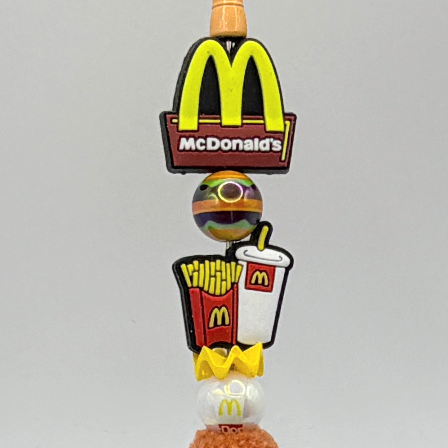 Fast Food & Favorite Drinks Beaded Pen Collection – Choose Your Style A–E