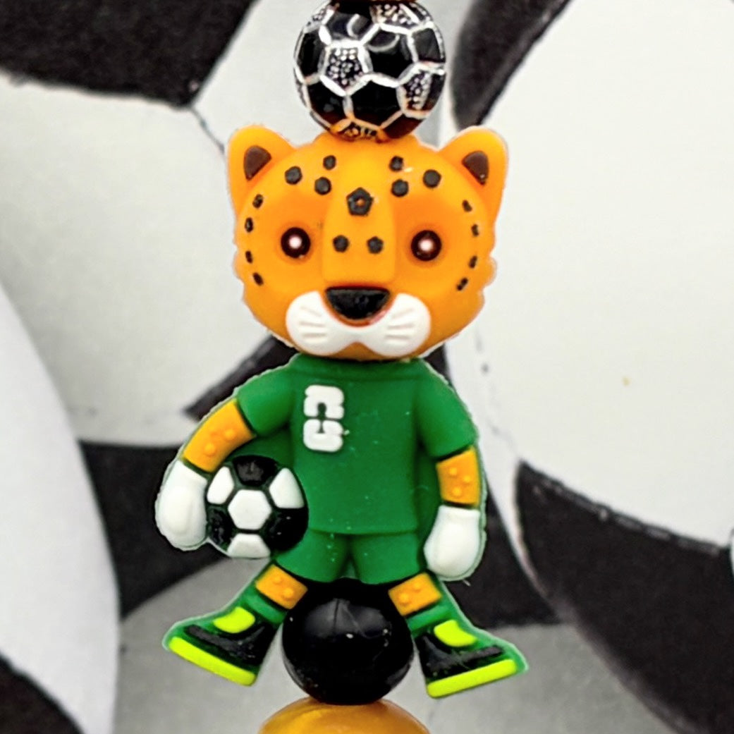 Soccer Mascot Beaded Pen Collection – Choose Your Style A-C