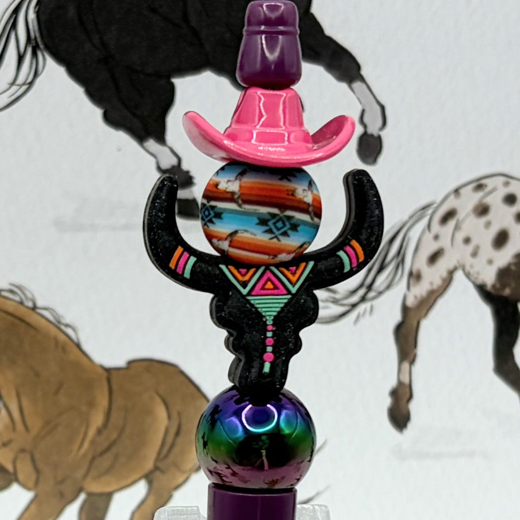 Western Ranch Life Beaded Pen Collection