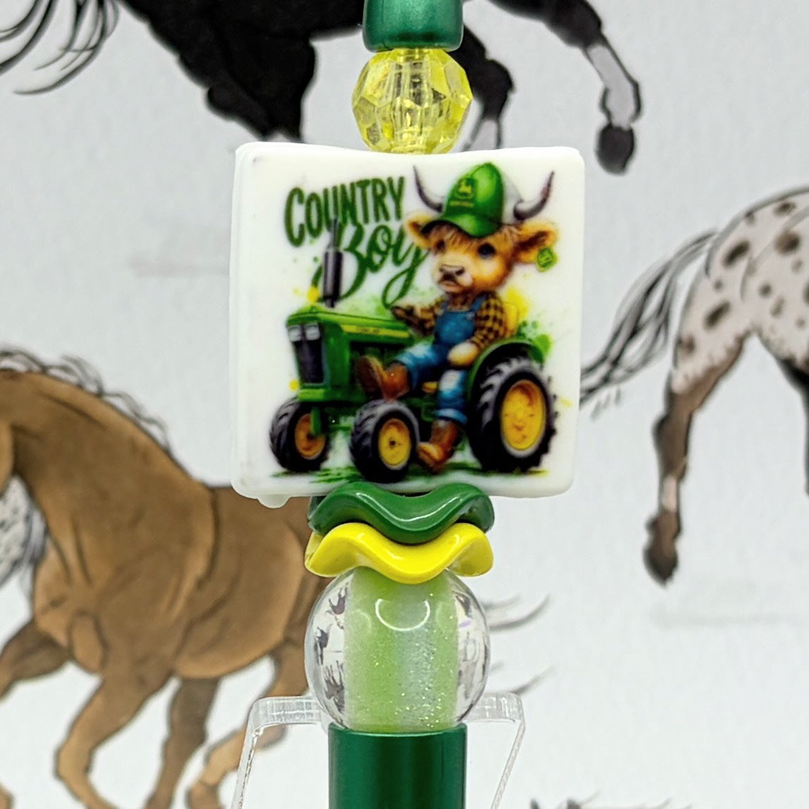 Western Ranch Life Beaded Pen Collection
