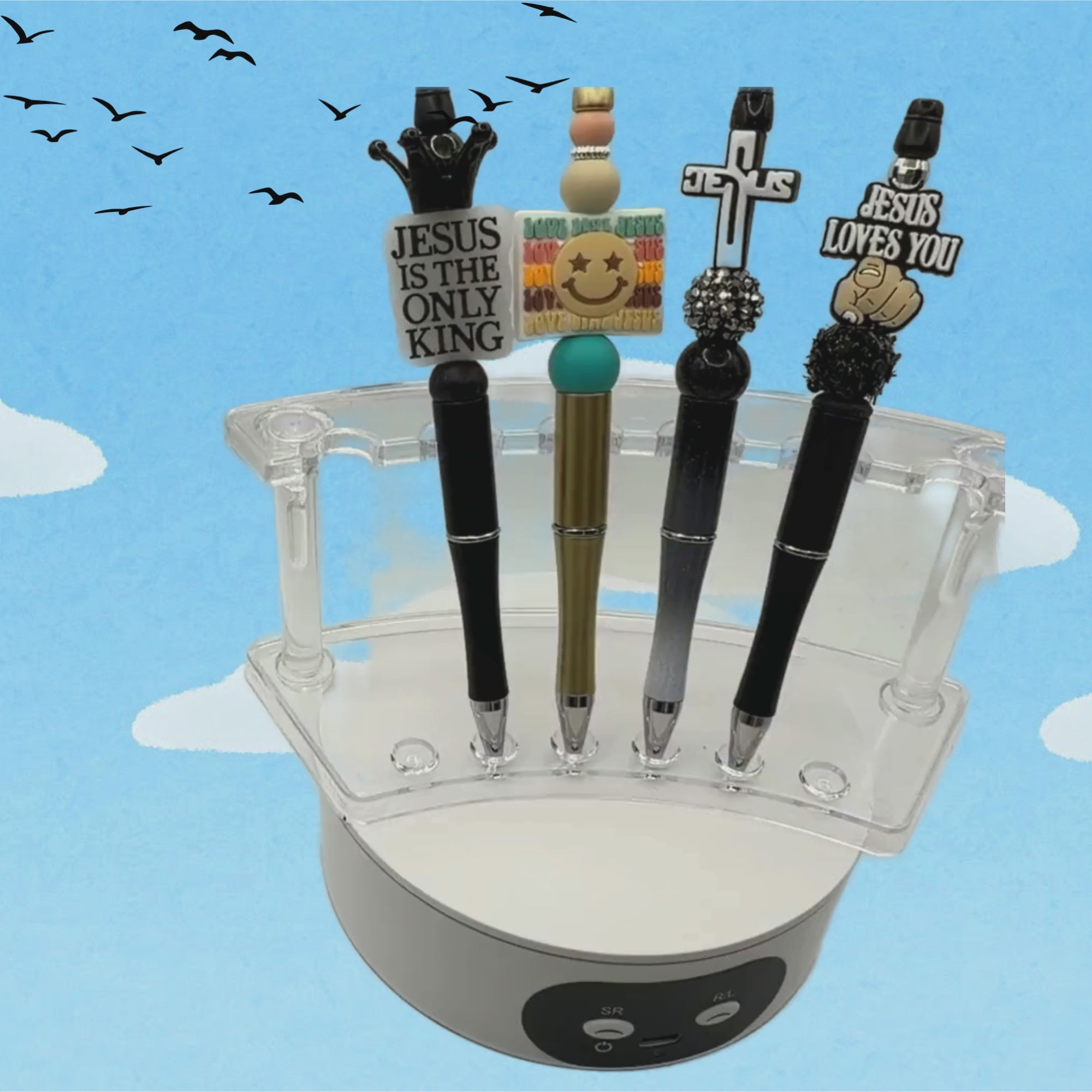 Dad Life Christian Beaded Pen Collection – Choose Your Style A-F