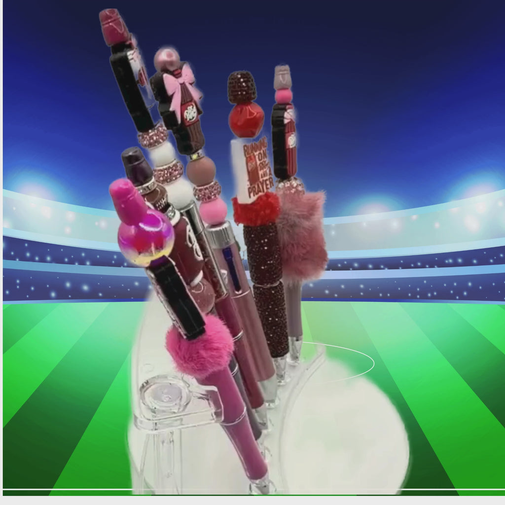 Dr Pepper Beaded Pen Collection – Handmade Dr Pepper Inspired Pens